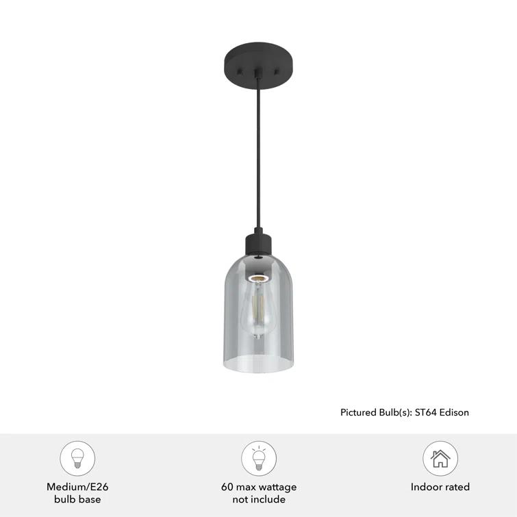 Lochemeade 1 - Light Single Cylinder Pendant