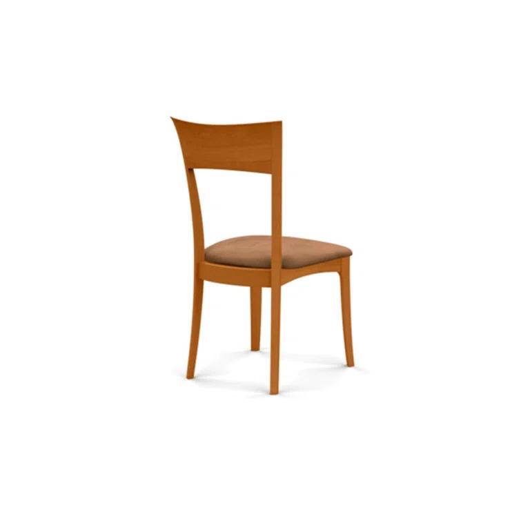 Ingrid Genuine Leather Upholstered Side Chair