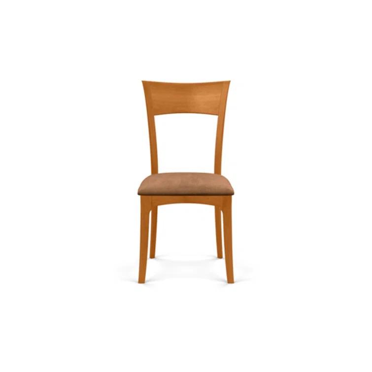 Ingrid Genuine Leather Upholstered Side Chair