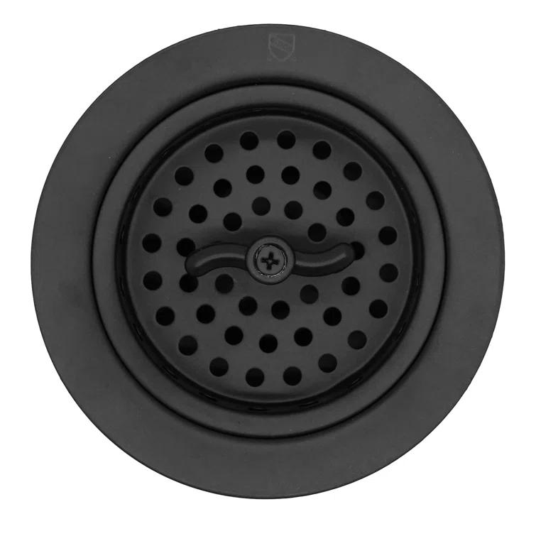 3-1/2" Wing Nut Twist Style Kitchen Sink Basket Strainer