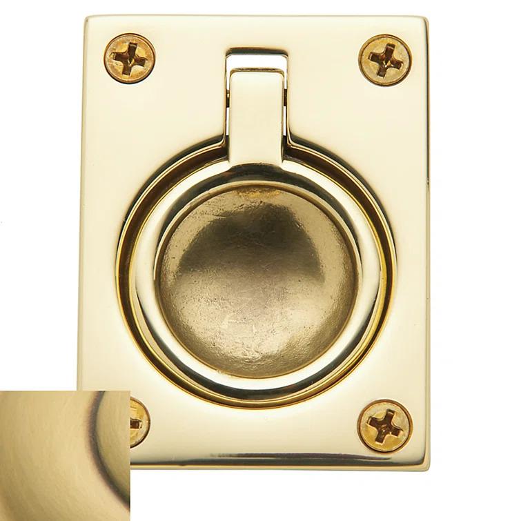 Baldwin Flush Center Ring Pull