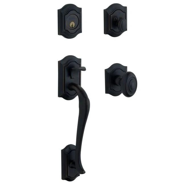Complete Inactive Bethpage Dummy Handleset with Knob and Rosette