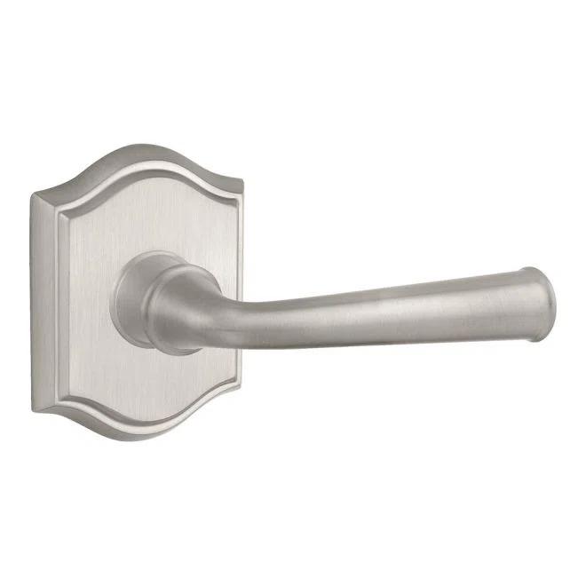 Federal Passage Door Lever with Traditional Arch Rose