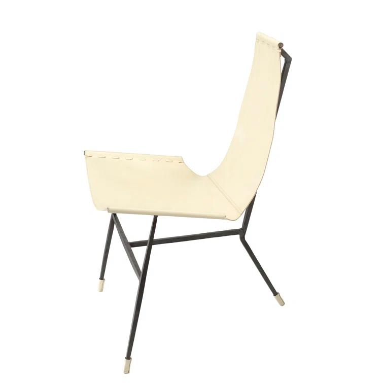 Jamie Young Company Abilene Faux Leather Accent Chair