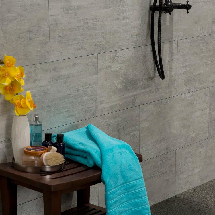 Palisade 23.2 in. x 11.1 in. Tile Shower and Tub Surround Kit