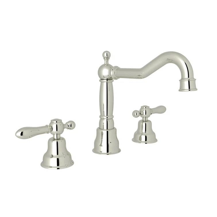 Arcana Widespread Lavatory Faucet With Column Spout