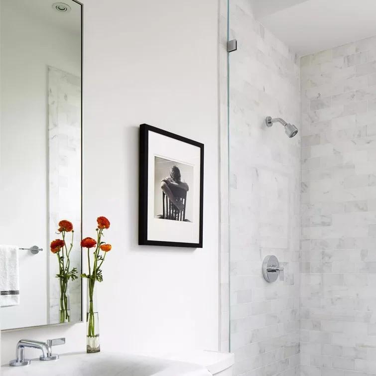 Polished Chrome Pressure Balance Trim Lever Handle