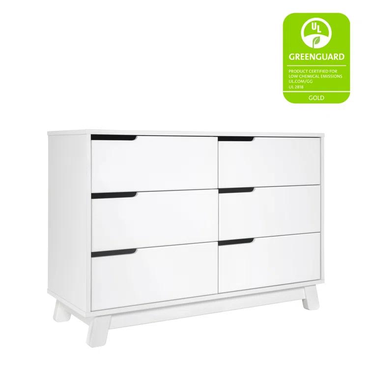 Hudson 6 Drawer 48" W Double Dresser
