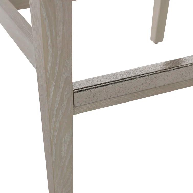 Bernhardt Solaria Upholstered Counter Stool with Solid Wood Frame