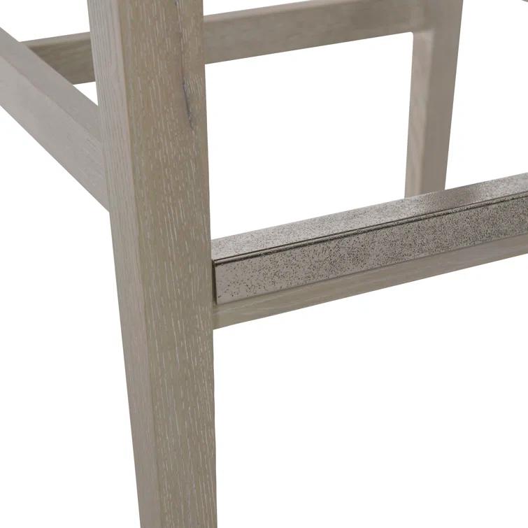 Bernhardt Solaria Upholstered Counter Stool with Solid Wood Frame