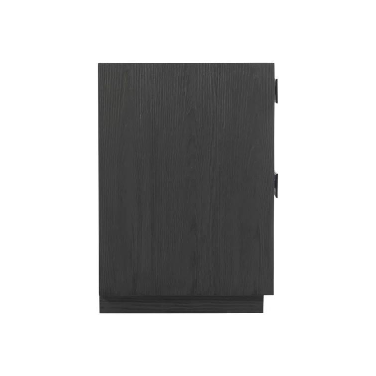 Keali 2 - Drawer Nightstand in Ebonized Pine