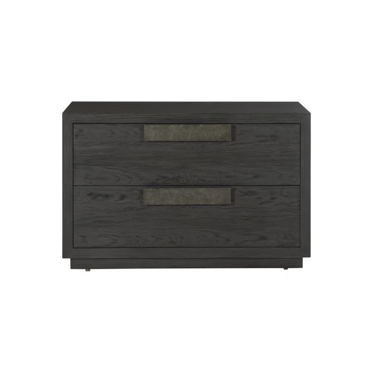 Keali 2 - Drawer Nightstand in Ebonized Pine