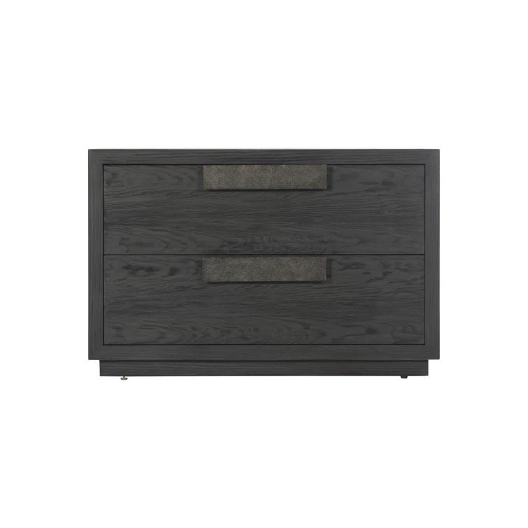 Keali 2 - Drawer Nightstand in Ebonized Pine