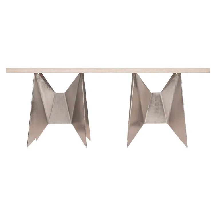 Solaria 72'' Solid Wood Top Console Table