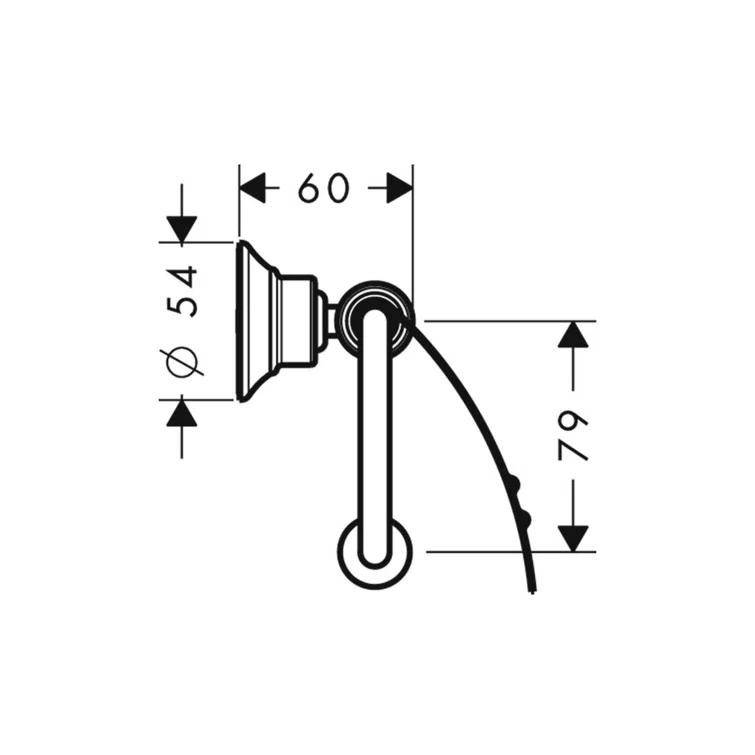 Montreux Wall Mounted Toilet Paper Holder