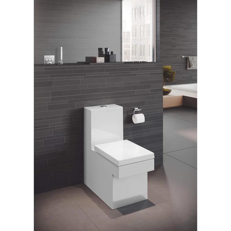GROHE 40509001 Essentials Cube 23.622" Wall Mounted Cube Towel Bar