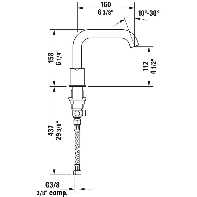 Widespread Bathroom Faucet