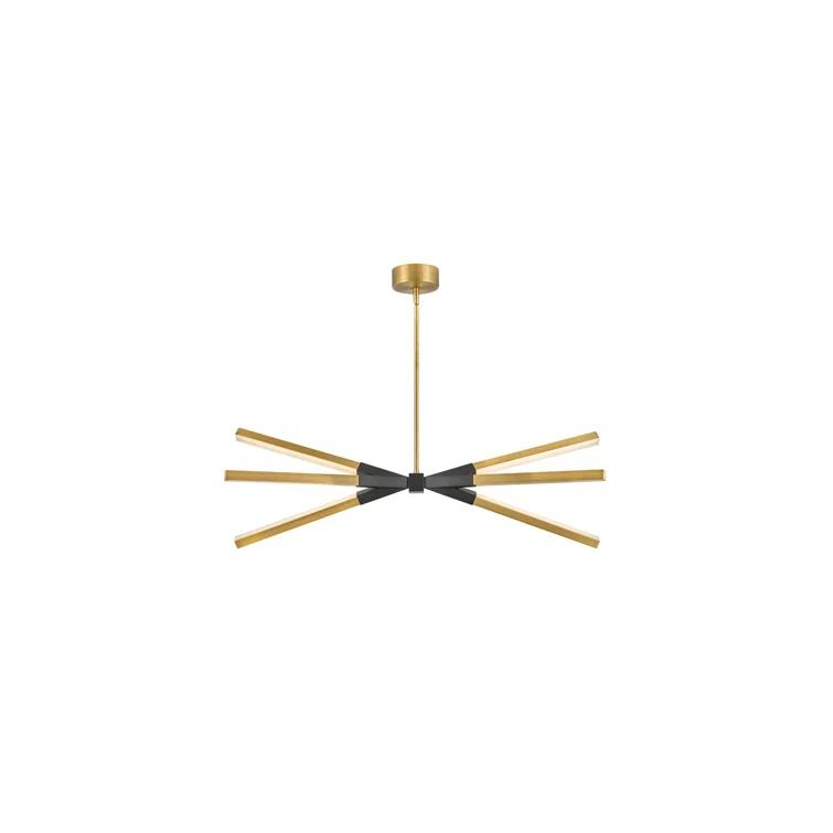 Rae 39" Integrated LED Hanging Linear Pendant Light