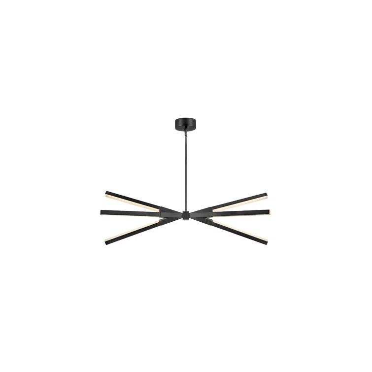 Fredrick Ramond Rae 39" Integrated LED Hanging Linear Pendant Light