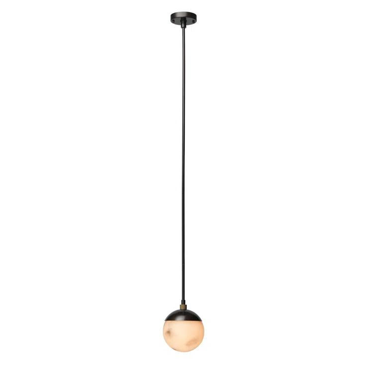 Metro 1 - Light Oil Rubbed Bronze Globe Pendant