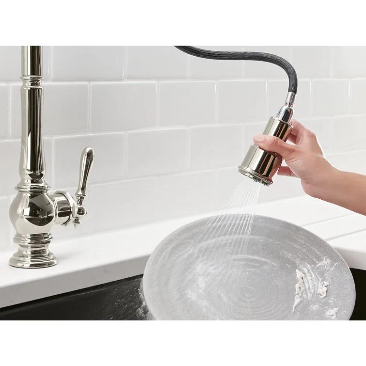 Artifacts® Pull Down Single Handle Kitchen Faucet