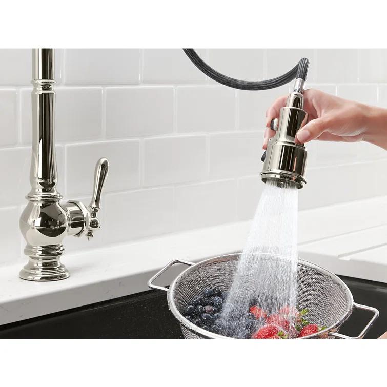 Artifacts® Pull Down Single Handle Kitchen Faucet