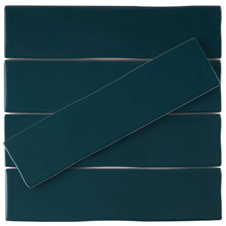 Kezma 3 in. x 12 in. Ceramic Subway Wall Tile