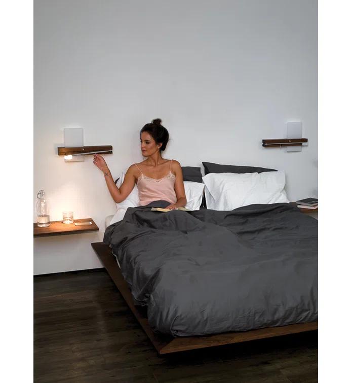 Levo LED Flush Mounted Sconce