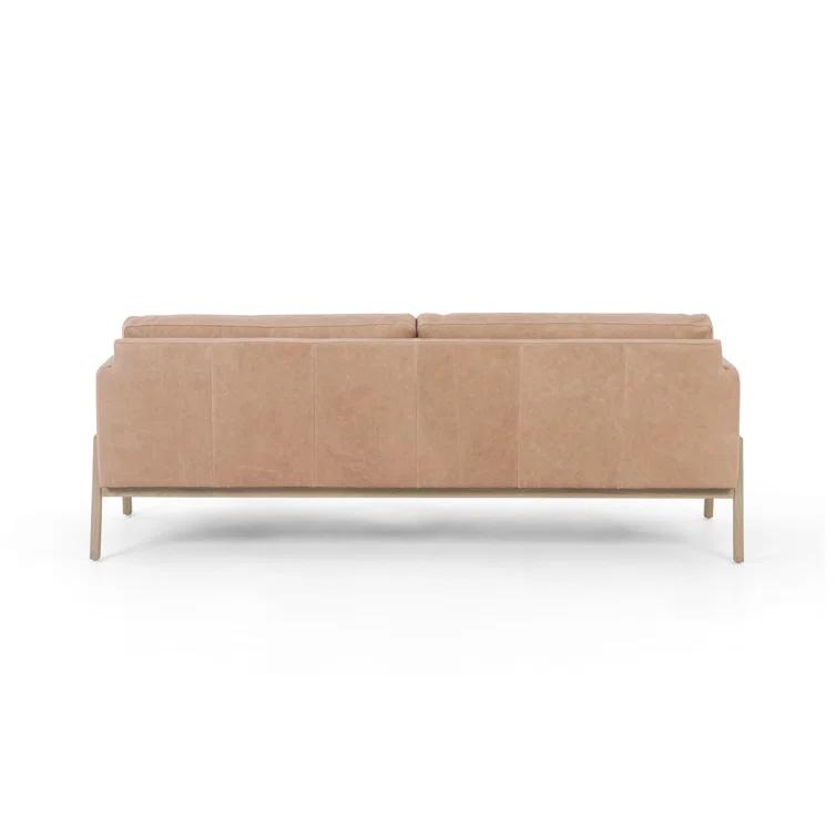 Viviana 84'' Genuine Leather Sofa