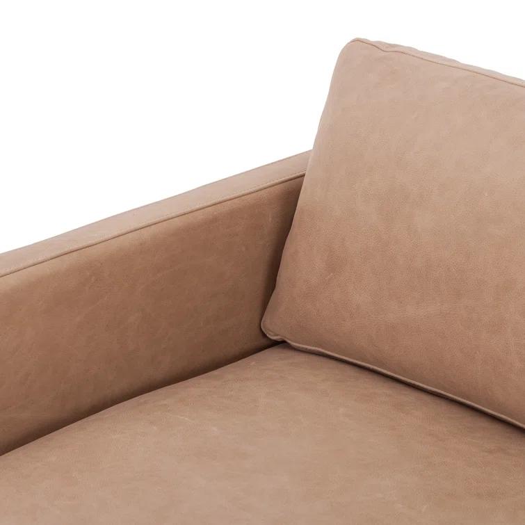 Viviana 84'' Genuine Leather Sofa