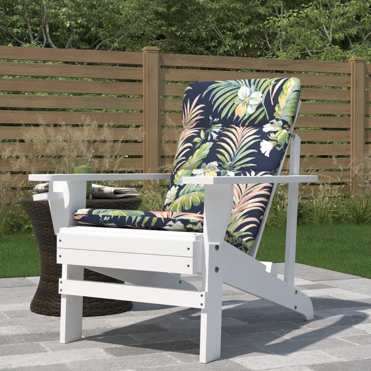 Outdoor Adirondack Chair 2.2" Cushion