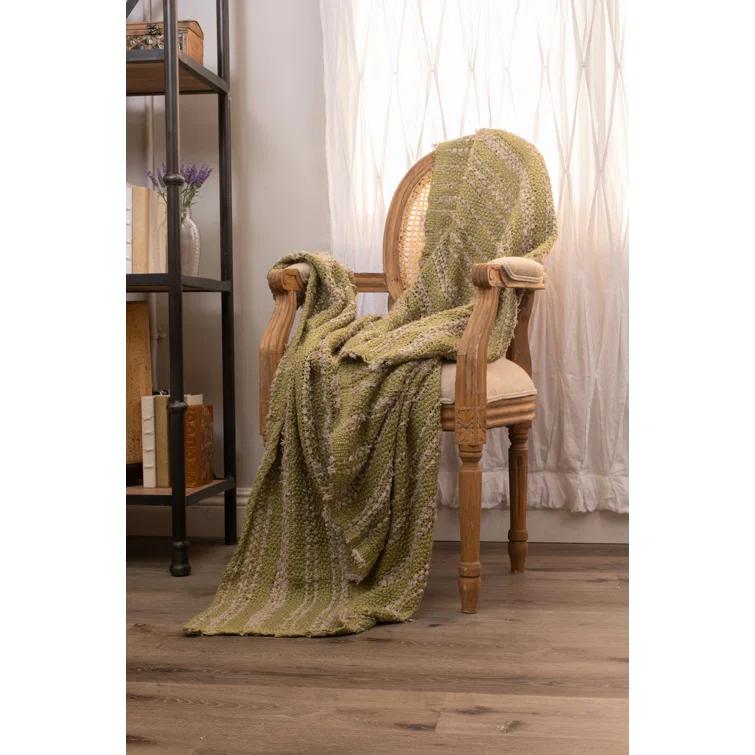 Amity Home Alcal Knitted Throw Blanket