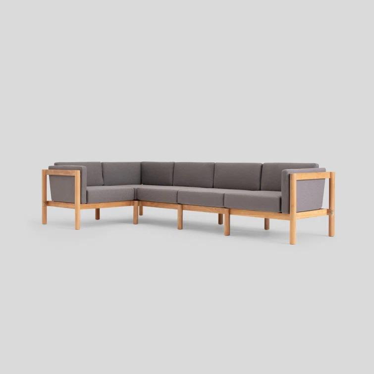 Neighbor ™ Haven Greystone 5-Piece Outdoor Sectional