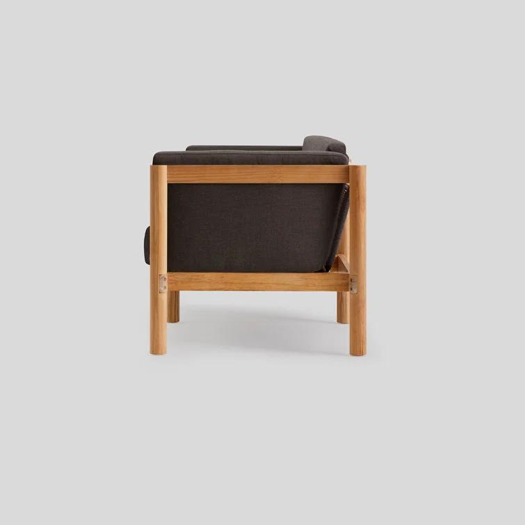 Haven Teak Outdoor Lounge Chair with Sunbrella® Cushion