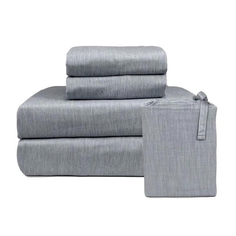 Melange Viscose From Bamboo Cotton Bed Sheets