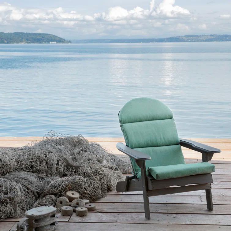 Arden Selections Oceantex Outdoor Adirondack Chair 2.5" Cushion