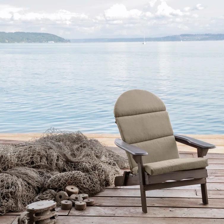 Arden Selections Oceantex Outdoor Adirondack Chair 2.5" Cushion