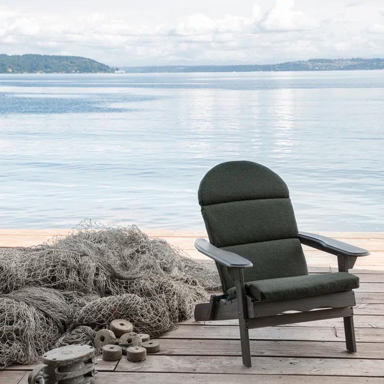 Arden Selections Oceantex Outdoor Adirondack Chair 2.5" Cushion