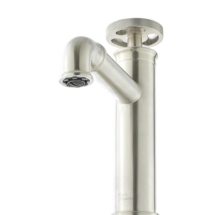 Avallon Single Hole, Single-Handle Wheel, Bathroom Faucet