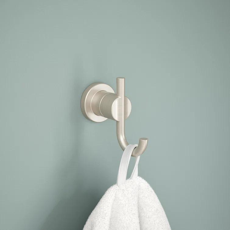 Nicoli Double Towel Hook Bath Hardware Accessory