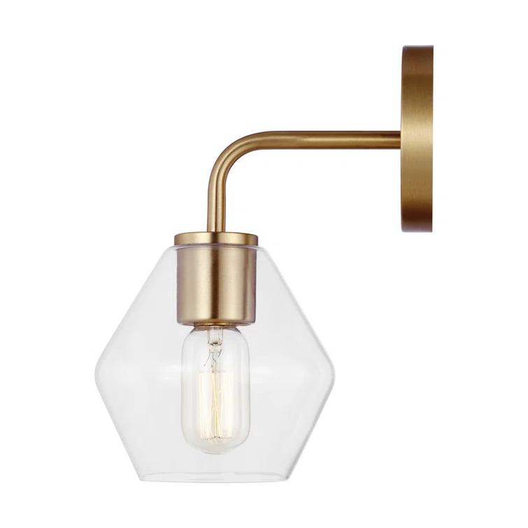 Generation Lighting Jett 6-in 1-Light Matte Black Transitional Vanity Light