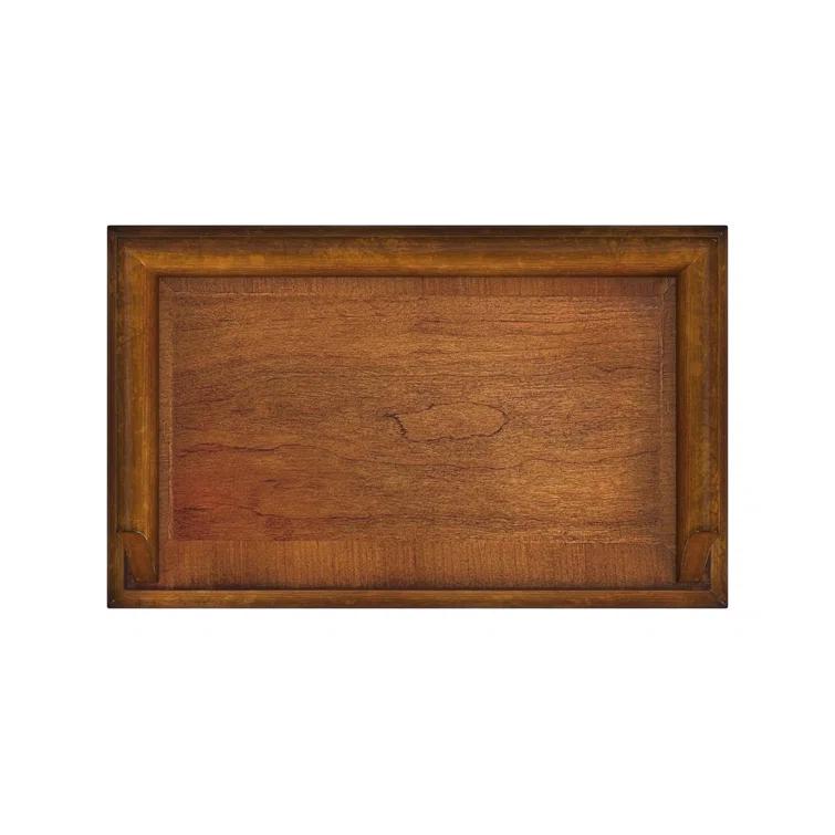 Cummings End Table With Storage - Olive Ash Brown