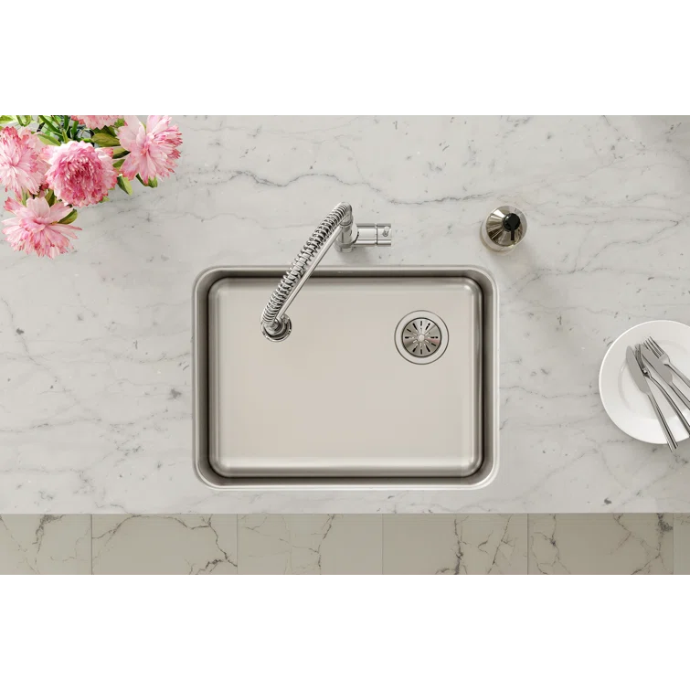 Lustertone 25.5" L x 19.25" W Undermount Kitchen Sink