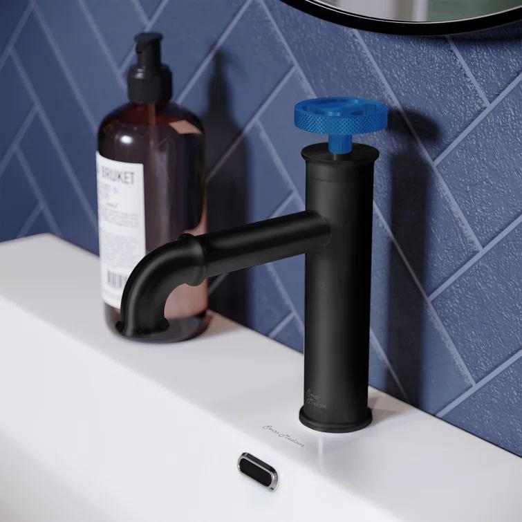 Avallon Single Hole, Single-Handle Wheel, Bathroom Faucet