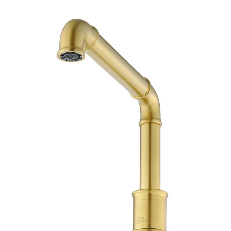 Avallon 8 in. Widespread, Sleek Handle, Bathroom Faucet