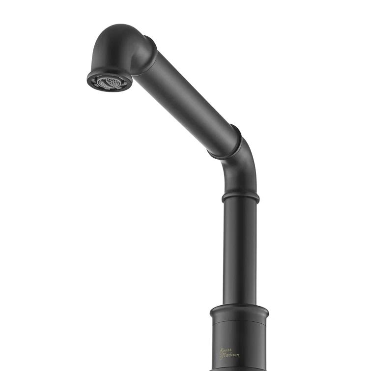 Avallon 8 in. Widespread, Sleek Handle, Bathroom Faucet
