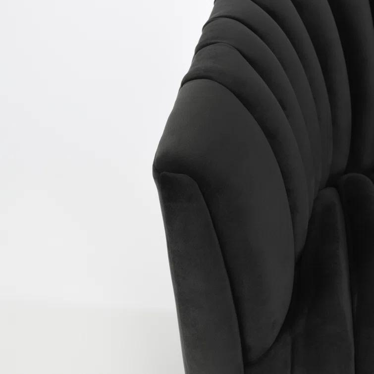 Upholstered Swivel Barrel Chair