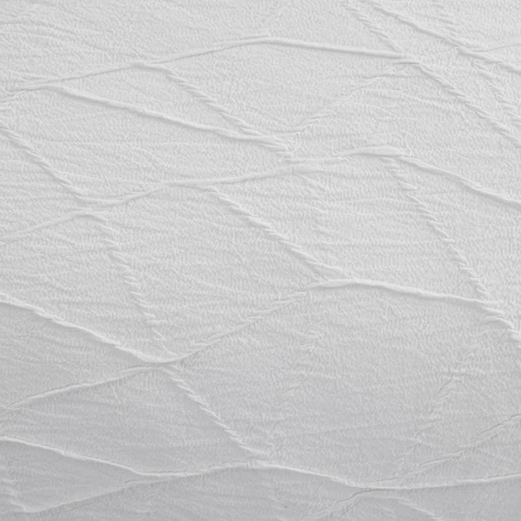 Vera Wang Vera Wang Abstract Crinkle White Comforter Set
