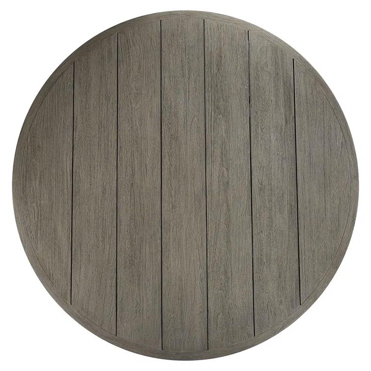 Bernhardt Savona Round Teak Outdoor Dining Table