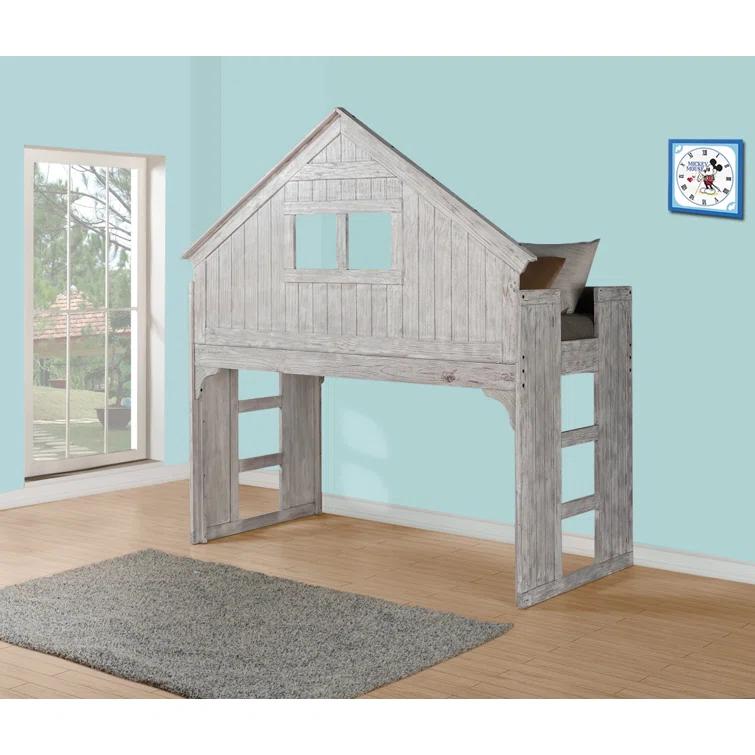 Twin Over Full Solid Wood Standard Bunk Bed by Birch Lane™
